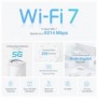 TP-LINK DECO BE65-5G1-PACK, Blanc, Externe, Système maillé, 30 dBmW, Tri-bande 2,4 GHz 5 GHz 6 GHz, Wi-Fi 7 802.11be