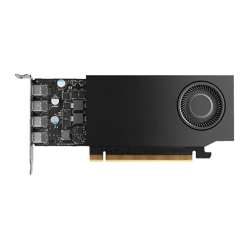 PNY NVIDIA RTX A1000, RTX A1000, 8 Go, GDDR6, 128 bit, PCI Express 4.0, 1 ventilateur