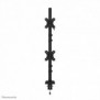 Neomounts DS60-600BL2V Bras de moniteur double 10-32", Collier de serrage passe-fil, 9 kg, 25,4 cm 10", 81,3 cm 32", 100 x 100 mm, Noir