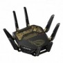 ASUS ROG Rapture GT-BE98, Wi-Fi 7 802.11be, Quad-band 2.4 GHz 5 GHz-1 5 GHz-2 6 GHz, EthernetLAN, Noir, Routeur