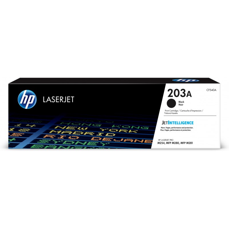 HP 203A cartouche de toner LaserJet noir authentique, 1400 pages, Noir, 1 pièce