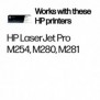 HP LaserJet Cartouche de toner grande capacité jaune authentique 203X pour, 2500 pages, Jaune, 1 pièce