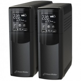 BlueWalker PowerWalker VI 1500 CSW, Interactivité de ligne, 1,5 kVA, 900 W, Sinus, 170 V, 280 V