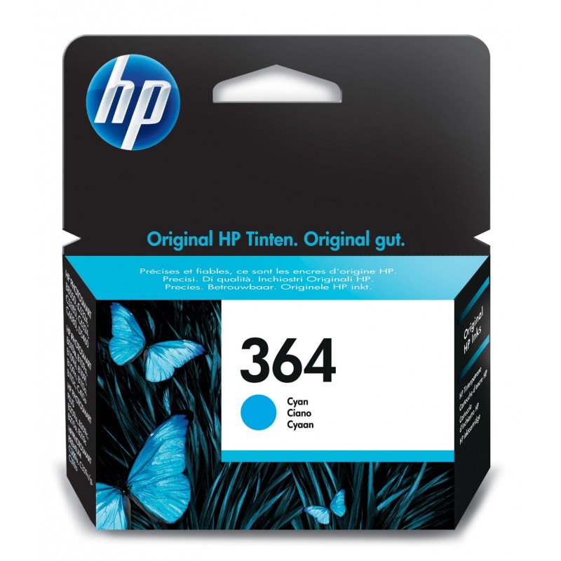 HP Tintenpatrone - 364 - CB318EE - cyan - Original - Ink Cartridge