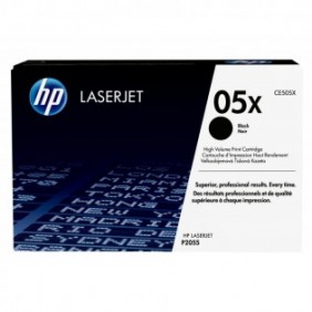 HP 05X toner LaserJet noir grande capacité authentique, 6500 pages, Noir, 1 pièce
