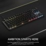 Corsair K70 CORE TKL, Avec fil, USB, Clavier mécanique, QWERTZ, LED RGB, Noir