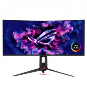 ASUS ROG Swift OLED PG34WCDN, 86,4 cm 34", 3440 x 1440 pixels, Wide Quad HD, QD-OLED, 0,03 ms, Noir