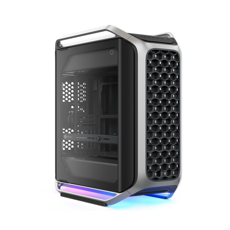 Cooler Master Cosmos ALPHA, Full Tower, PC, Noir, Argent, ATX, EATX, EEB, micro ATX, Mini-ITX, Métal, Plastique, SGCC, Verre trempé, 18,6 cm