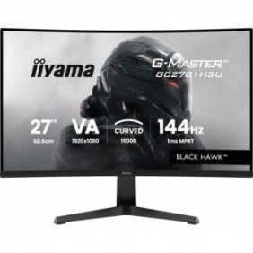 Iiyama G-MASTER GC2781HSU-B1, 68,6 cm 27", 1920 x 1080 pixels, Full HD, LCD, Noir