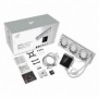 ASUS ROG Strix LC IV 360 ARGB LCD White Edition, Kit de refroidissement du liquide, 12 cm, Blanc