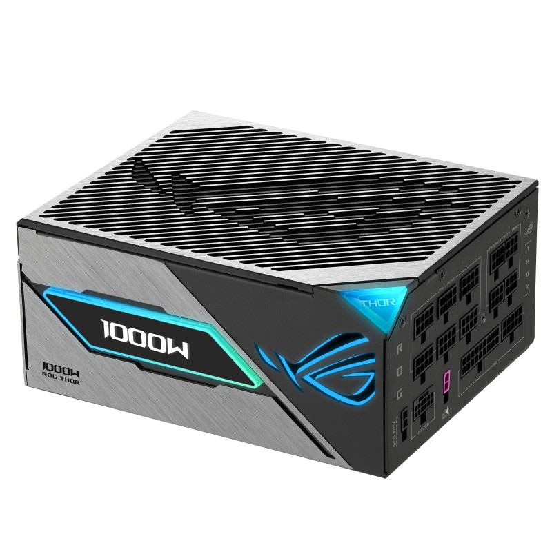 ASUS ROG -THOR-1000P3-GAMING-E, 1000 W, 100 - 240 V, Actif, 125 W, 1000 W, 125 W