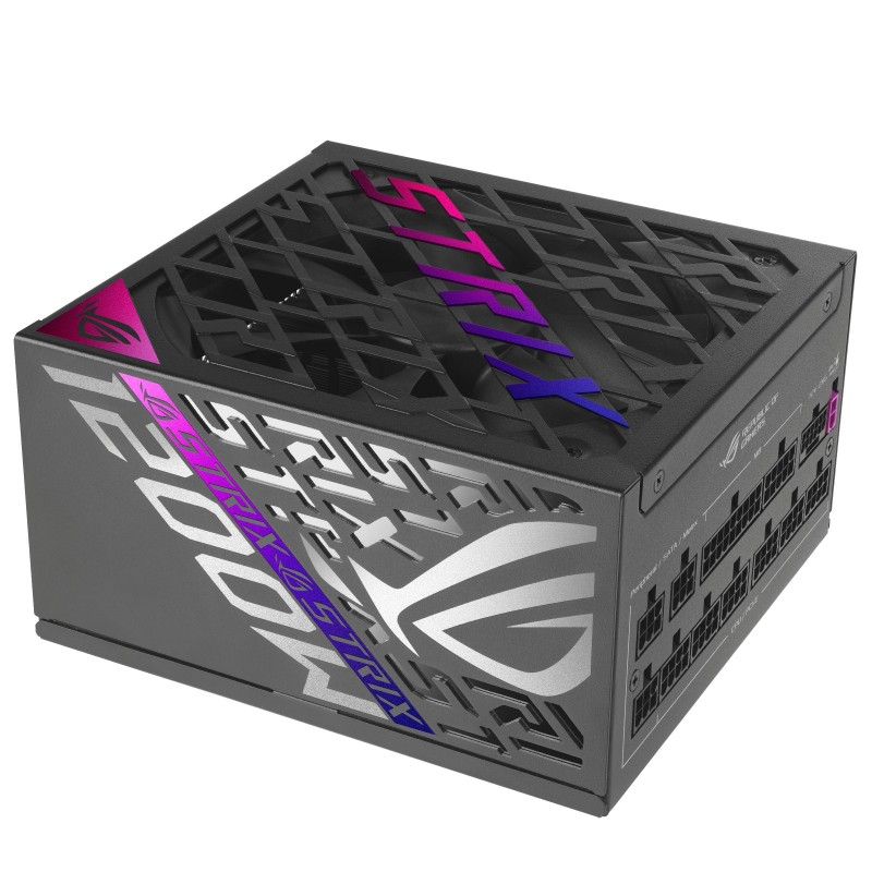 ASUS ROG -STRIX-1200P-GAMING-E, 1200 W, 100 - 240 V, Actif, 130 W, 1200 W, 130 W
