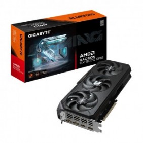 Gigabyte Radeon RX 9070 GRE GAMING OC 12G – Carte graphique, 12GB GDDR6, 192bit, PCI-E 5.0, 2920 MHz Core Clock, 2 × DisplayPort, 2 × HDMI, GV-R907GREGAMING OC-12GD, Radeon RX 9070 GRE, 12 Go, GDDR6, 192 bit, 7680 x 4320 pixels, PCI Express x16 5.0