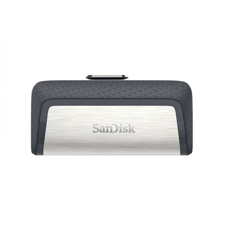 SanDisk Drive USB Ganda Ultra Tipe-C 256 GB, 256 Go, USB Type-A USB Type-C, 3.2 Gen 1 3.1 Gen 1, 150 Mos, Slide, Gris, Argent