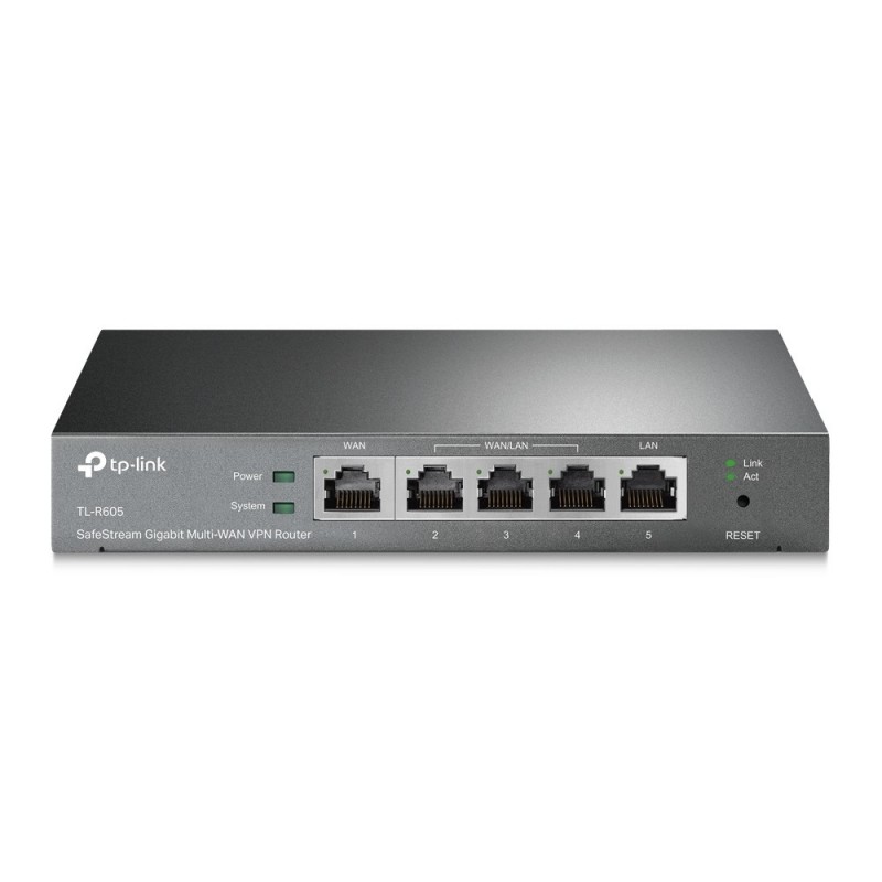 TP-LINK TL-R605, Ethernet WAN, Gigabit Ethernet, Noir
