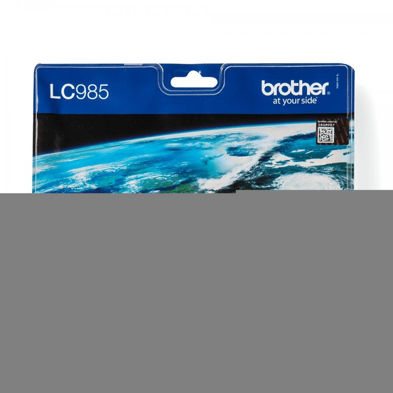Brother LC985VALBP - Pack de cartouches d'encre originales, Noir, Cyan, Magenta, Jaune, 4 pièce, 300 pages, 260 pages, Multi pack