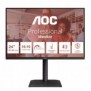 AOC E4 X24E4U, 61 cm 24", 1920 x 1200 pixels, Full HD, LED, 4 ms, Noir