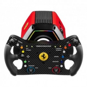 ThrustMaster T818 Ferrari 488 GT3 Simulator, Volant + pédales, PC, Croix directionnelle, AnalogiqueNumérique, Avec fil, USB
