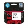 HP 652 Black Original Ink Advantage Cartridge, Rendement standard, Noir, Encre à pigments, 1 pièce, 360 pages