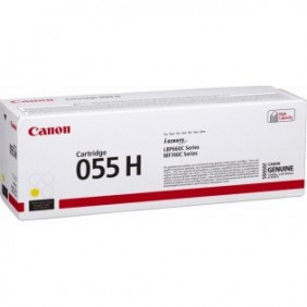 Canon 055H, 5900 pages, Jaune, 1 pièce