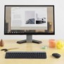 Logitech 920-009204, Taille réelle 100 %, Sans fil, RF sans fil, QWERTY, Graphite, Souris incluse