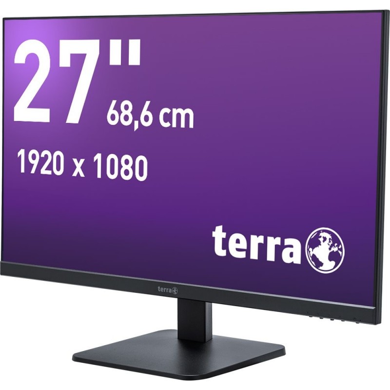 TERRA 3030215 - 68,6 cm 27" - 1920 x 1080 pixels - Full HD - LCD - 5 ms - Noir