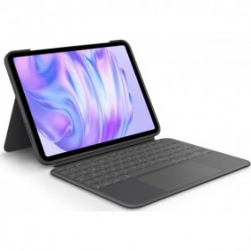 Logitech Combo Touch, QWERTZ, Allemand, Trackpad, 1,8 cm, 1 mm, Apple