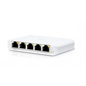 Ubiquiti UniFi USW Flex Mini, Géré, Gigabit Ethernet 101001000, Connexion Ethernet, supportant l'alimentation via ce port
