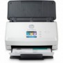 HP Scanjet Pro N4000 snw1 Sheet-feed Scanner, 216 x 3100 mm, 600 x 600 DPI, Alimentation feuille à feuille de scanner, Noir, Blanc, CMOS CIS, 4000 pages