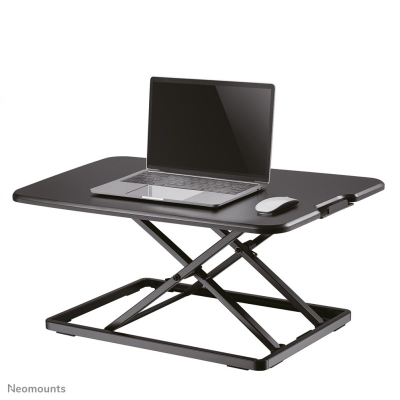 Neomounts NS-WS050BLACK Poste de travail assis-debout, Noir, -25,4 mm -1", 8 kg, Bureau, -25,4 mm -1", 8 kg