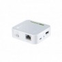 TP-LINK TL-WR902AC, Wi-Fi 5 802.11ac, Bi-bande 2,4 GHz 5 GHz, EthernetLAN, 4G, Blanc, Routeur portable