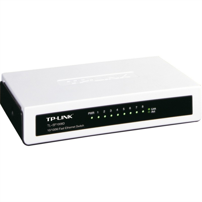 TP-LINK TL-SF1008D - Non-géré - Fast Ethernet 10100 - Full duplex