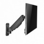 LogiLink BP0144, 9 kg, 43,2 cm 17", 81,3 cm 32", 100 x 100 mm, Réglage de la hauteur, Noir