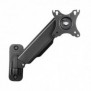 LogiLink BP0144, 9 kg, 43,2 cm 17", 81,3 cm 32", 100 x 100 mm, Réglage de la hauteur, Noir