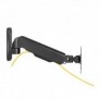 LogiLink BP0144, 9 kg, 43,2 cm 17", 81,3 cm 32", 100 x 100 mm, Réglage de la hauteur, Noir