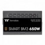 Thermaltake Smart BM3, 650 W, 100 - 240 V, 5060 Hz, 15 A, Actif, 110 W