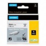 Dymo Rhino Industrielles Gaines thermorétractables autocollantes | 24 mm x 1,5 m | impression en noir sur fond blanc, Noir sur blanc, Multicolore, Belgique, -55 - 135 C, UL 224, MIL-STD-202G, MIL-81531, SAE-DTL 230535 1, 3, Rhino