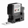 Dymo Rhino Industrielles Gaines thermorétractables autocollantes | 24 mm x 1,5 m | impression en noir sur fond blanc, Noir sur blanc, Multicolore, Belgique, -55 - 135 C, UL 224, MIL-STD-202G, MIL-81531, SAE-DTL 230535 1, 3, Rhino