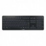 Cherry Stream keyboard ultimate, Avec fil &sans fil, USB + RF Wireless + Bluetooth, Commutateur de touche « ciseaux », QWERTZ, LED, Noir