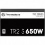 Thermaltake TR2 S 650W, 650 W, 200 - 240 V, 50 Hz, 8 A, Actif, 100 W