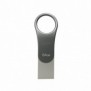 Silicon Power Mobile C80, 64 Go, USB Type-A USB Type-C, 3.2 Gen 1 3.1 Gen 1, Sans capuchon, 8 g, Titane