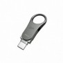 Silicon Power Mobile C80, 64 Go, USB Type-A USB Type-C, 3.2 Gen 1 3.1 Gen 1, Sans capuchon, 8 g, Titane