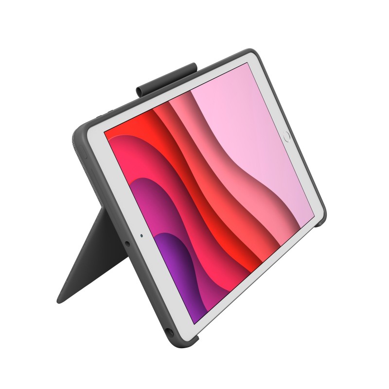 Logitech 920-009624, QWERTZ, Allemand, Pavé tactile, 1,8 cm, 1 mm, Apple
