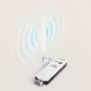 TP-LINK TL-WN722N, Sans fil, USB, WLAN, Wi-Fi 4 802.11n, 150 Mbits, Noir, Blanc