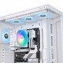 Thermaltake UX400 ARGB Sync, Refroidisseur d'air, 12 cm, 700 trmin, 1800 trmin, Blanc