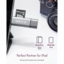 ICY BOX IB-CR200-C, MicroSD , SD, Noir, 480 Mbits, Aluminium, Plastique, 128 Go, USB 2.0