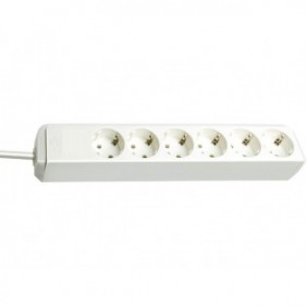 Brennenstuhl Eco-Line, 6 sortie CA, Type H, Blanc, 1,5 m, 330 mm