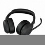 Jabra Evolve2 55, Avec fil &sans fil, BureauCentre d'appels, 20 - 20000 Hz, 130 g, Casque, Noir