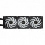 Gigabyte AORUS WATERFORCE X II 360 Refroidisseur liquide pour processeur AIO - 3x ventilateurs ARGB de 120 mm, écran LCD en couleur, DAISY-CHAIN, compatible avec Intel LGA 1851 et AMD AM5, Refroidisseur de liquide tout-en-un, 12 cm, Noir