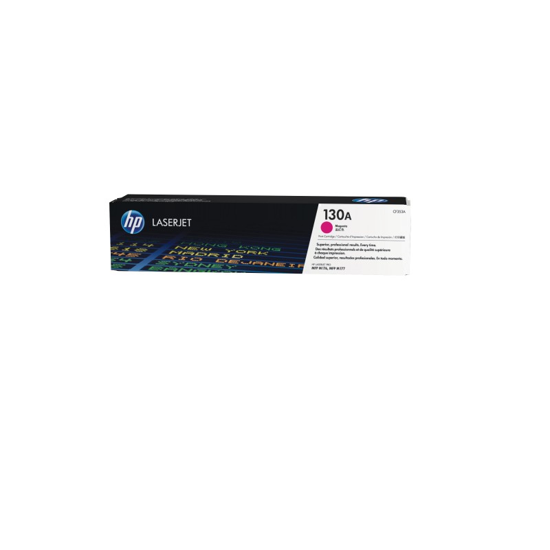HP Cartouche de toner magenta d'origine LaserJet 130A, 1000 pages, Magenta, 1 pièce
